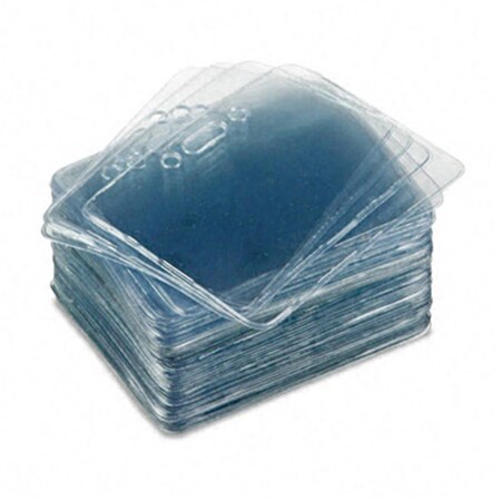 The Workstation Proximity ID Badge Holder Horizontal 50 Per Pack, 50PK TH40501